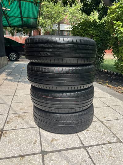 4 Imported Used Tyres 195/65R15 For Sale