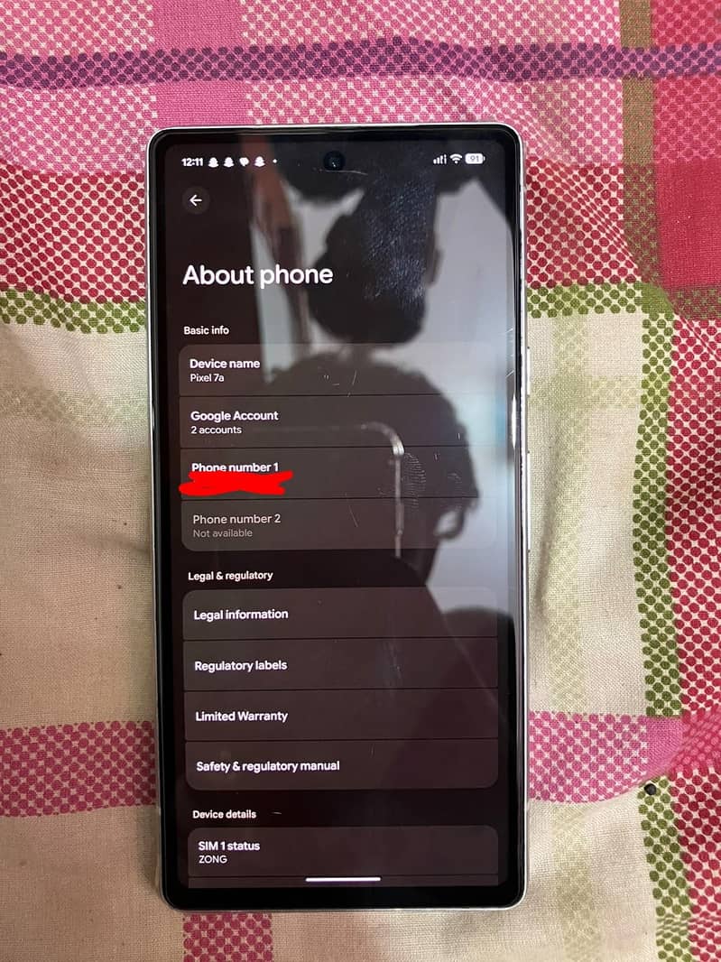 google pixel 7a 3