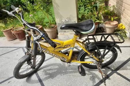 Champion 16" Kids Bicycle - Strong Frame | Front Good Condition