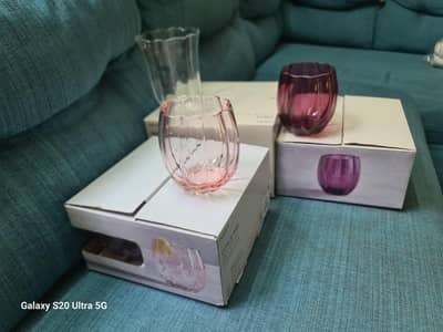 Imported NEXT Tumblers (4 Glass Set)