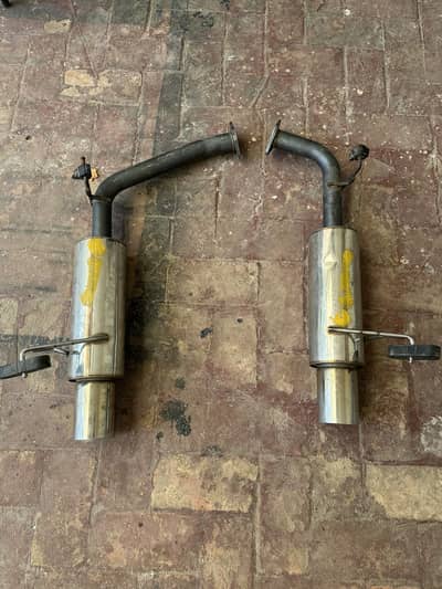 Dual hks Hi-power exhaust