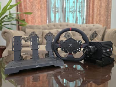 PXN VD6 Direct drive wheel with 3 pedals. 10/10++ Conditon