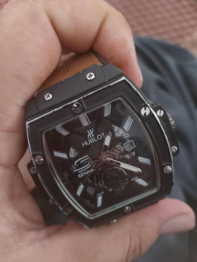 Hublot Mens Spirit of Big Bang Meca 10 Titanium 614 nx 1170 rx Watch