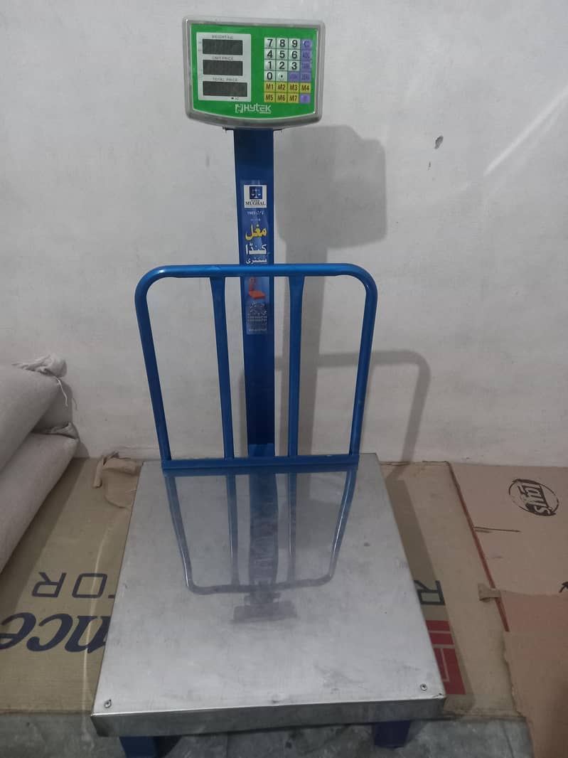 Electronic wait scale 2