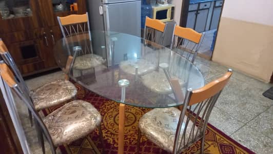 Oval Dinning Table-