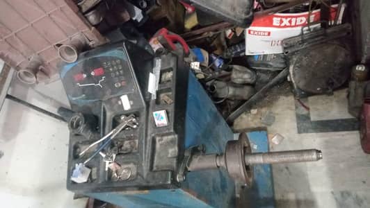wheel balancing machine important