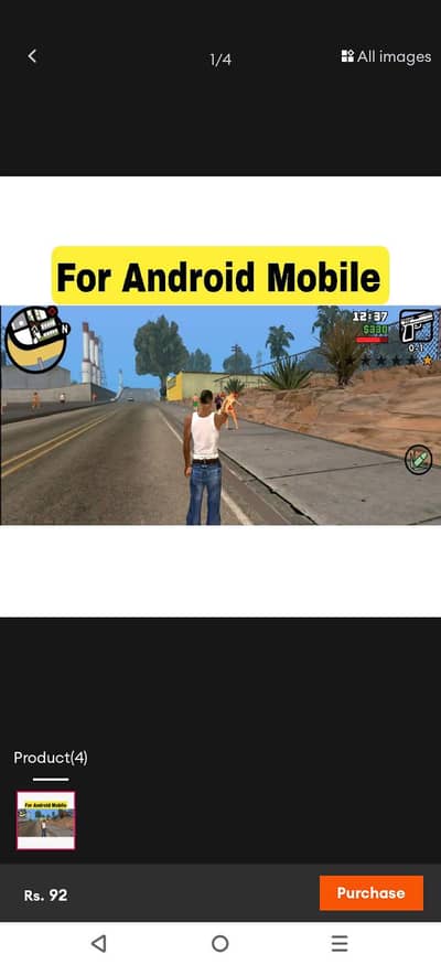 Gta vice city game for Android phone