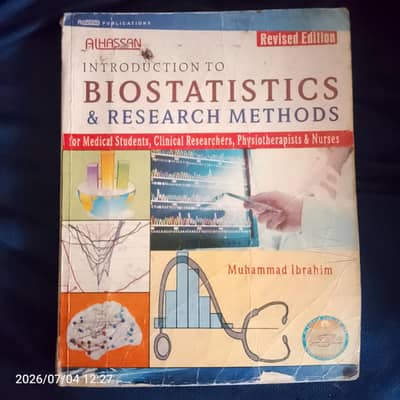 Biostatistics and Research Methods