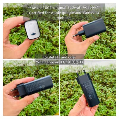 Anker Baseus Romoss apple 20w 25w 30w 45w 65w 100w Superfast Charger