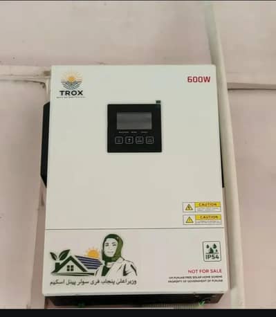 600 watt soler inverter all. ok just 1 day used