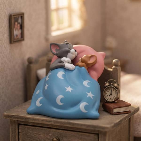 Universal Sleeping Tom And Jerry Cartoon Character Decoration Accessories For Car