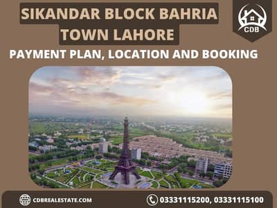10 Marla Plot For Sale Sikanadar Block Bahria Town Lahore