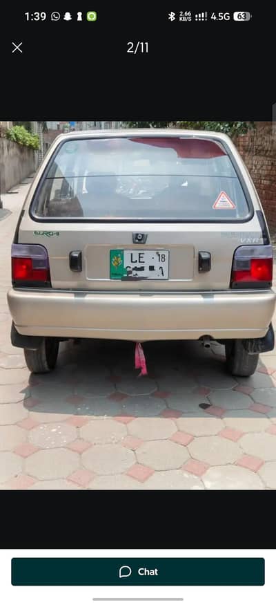Suzuki Mehran VXR 2018