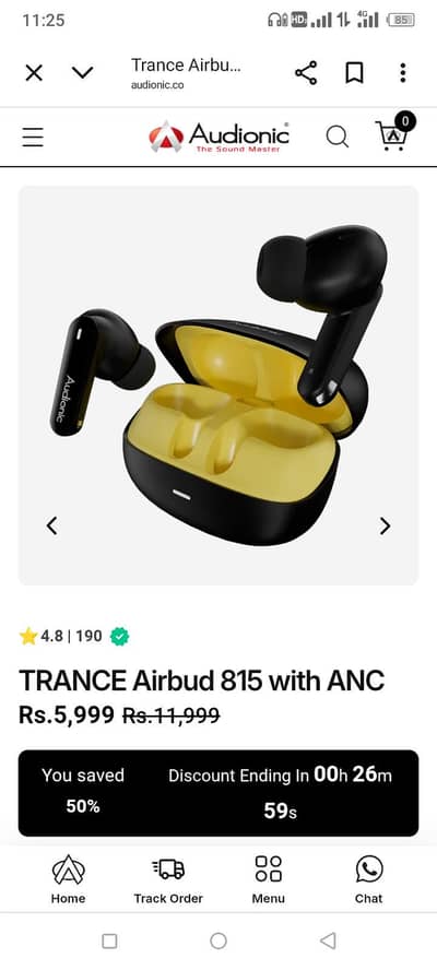original audionic only one hour use