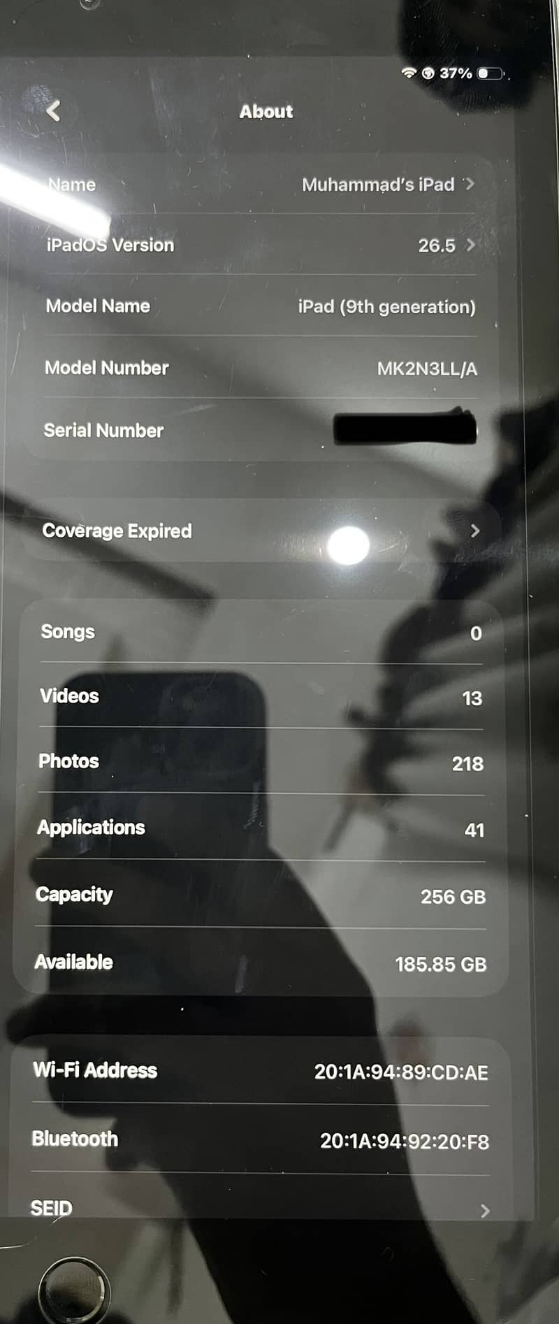 Ipad 9 generation 4