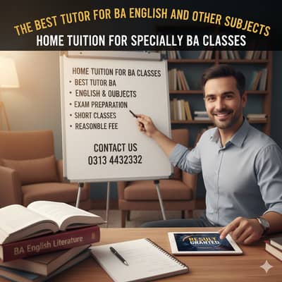 Experienced Home Tutor Available for BA Students