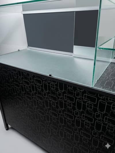Glass Display Counter for Bakery,Sweets, Fastfood and mobile showcase