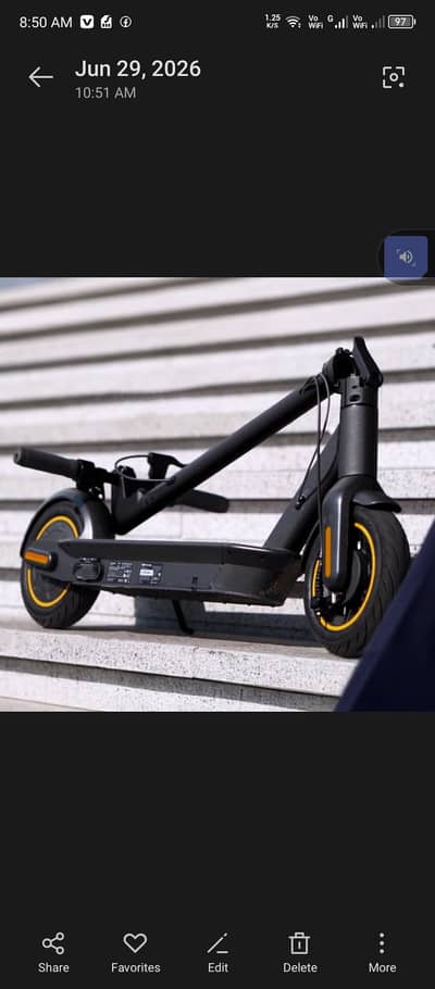 electric Scooty chrony imported