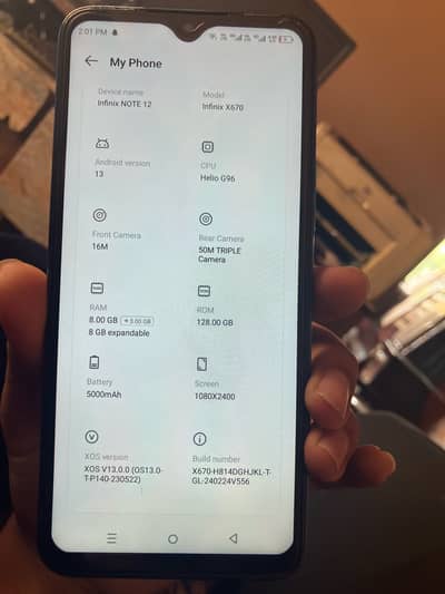 Infinix Note 12