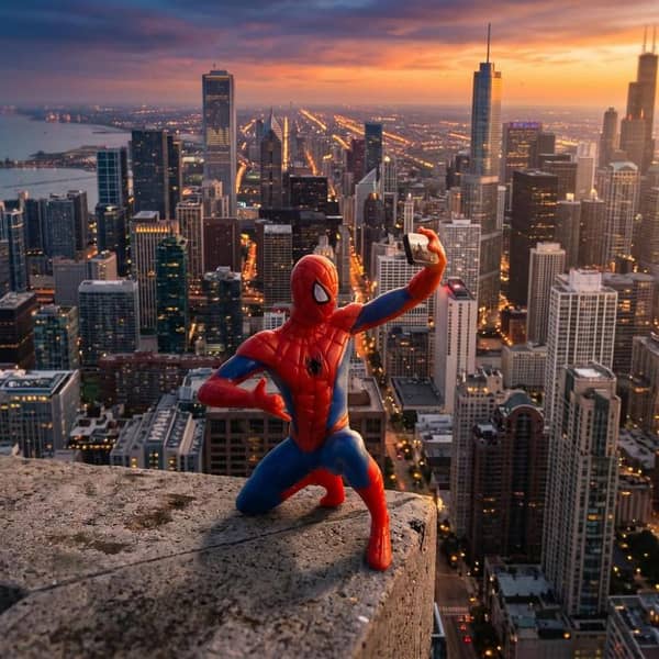 Universal Spider Man Cartoon Character Decoration Accessories For Car