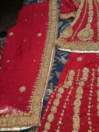 Bridal Dress /bridal lehnga/walima maxi/walima dress /baraat dress
