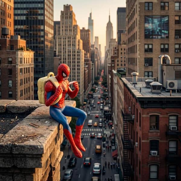 Universal Spider Man Cartoon Character Decoration Accessories For Car