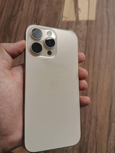 iPhone 16 Pro Max JV - 256GB - Desert Titanium | 10/10 Condition