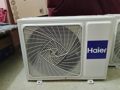 2 Haier Ac 1 ton genuine condition non inverter All okey