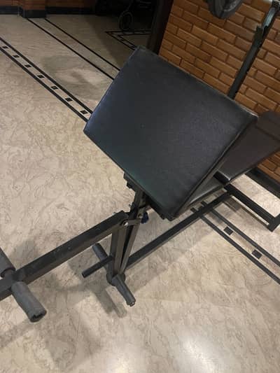 Workout Bench and weight plates for sale