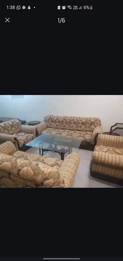 Title: 7 Seater Sofa Set – Excellent Condition – Rs. 45,000