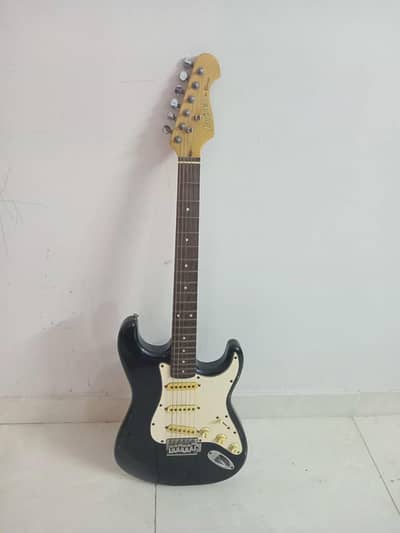 Electric Guitar with Modified Amp