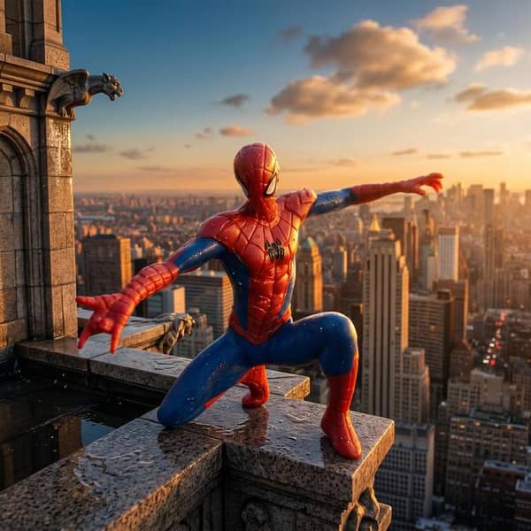 Universal Spider Man Cartoon Character Decoration Accessories For Car