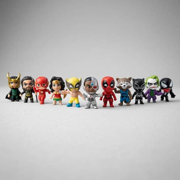 Universal Avenger And DC Cartoon Character Decoration Accessories For Car