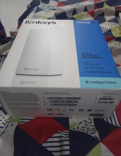 Gaming Router Linksys Atlas 6 Wifi 6 Router MX2001-ME Box Pack