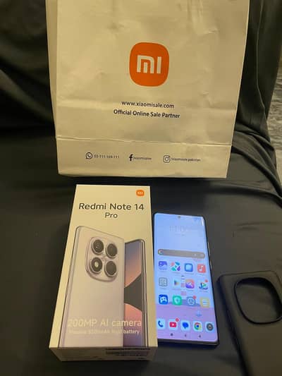 redmi note 14 pro 12 days use only brand new phone