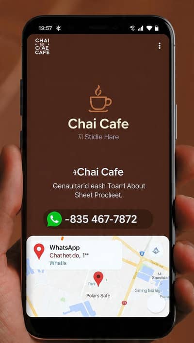Ready Made Chai Cafe Website - Rs 15000 Karachi