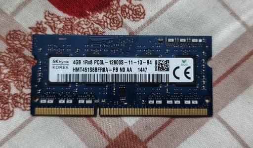 4gb DDR3 Ram for Laptop Sale