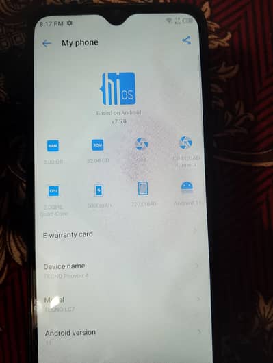 Tecno Pouvoir 4