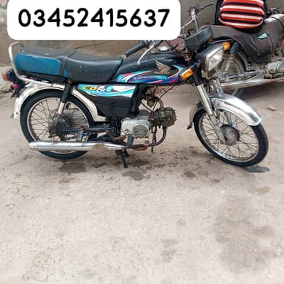 Honda 70 model 2024 Karachi number 03452415637