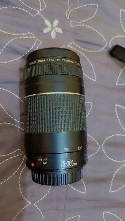 Canon zoom lens 75-300mm