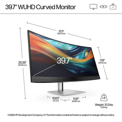 Hp 40inch curved LED