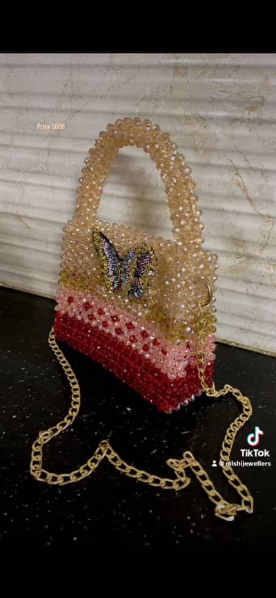 beaded bag