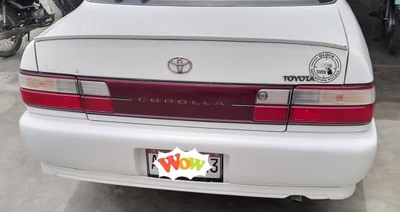 Toyota Corolla 1997 model registration 2007 ki hai