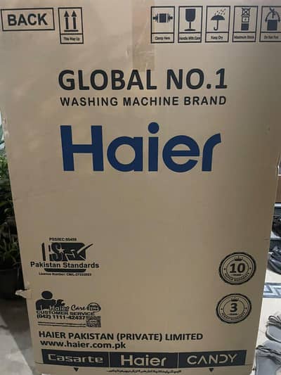 automatic Haier washing machine