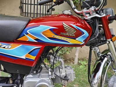 Honda cd70 lush condition