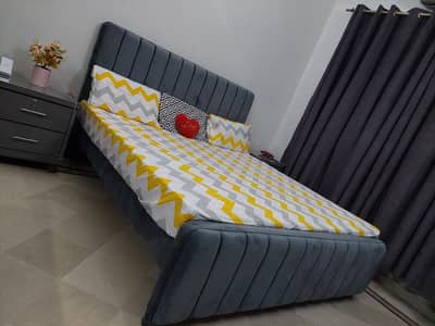 Luxury Queen Size Double Bed Set | Complete Bed Room Set