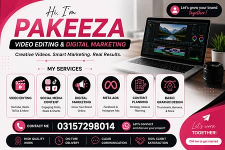 Video edit Digital marketing