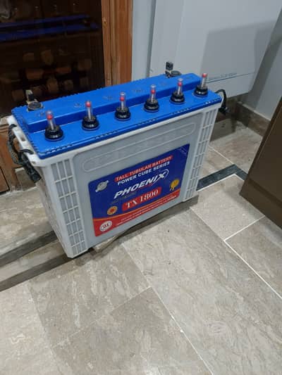 Phoenix tall tubular battery TX1800 185 ampere