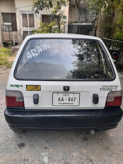 Suzuki Mehran VX 2013