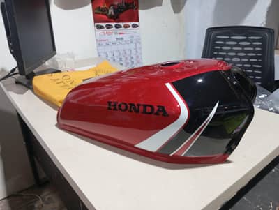 Honda 125 Fuel Tank Tapa set Custom design